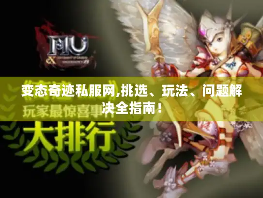 变态奇迹私服网,挑选、玩法、问题解决全指南！