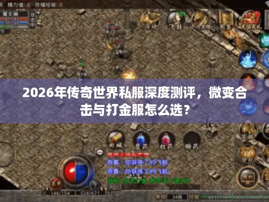 2026年传奇世界私服深度测评,微变合击与打金服怎么选? 2026年传奇世界私服深度测评,微变合击与打金服怎么选?