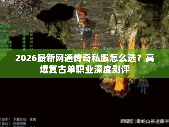 2026最新网通传奇私服怎么选？高爆复古单职业深度测评