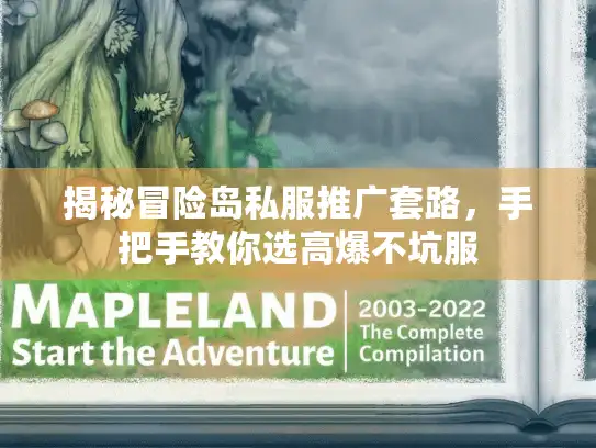 揭秘冒险岛私服推广套路，手把手教你选高爆不坑服