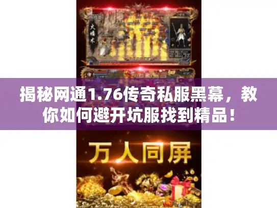 揭秘网通1.76传奇私服黑幕,教你如何避开坑服找到精品! 揭秘网通1.76传奇私服黑幕,教你如何避开坑服找到精品!