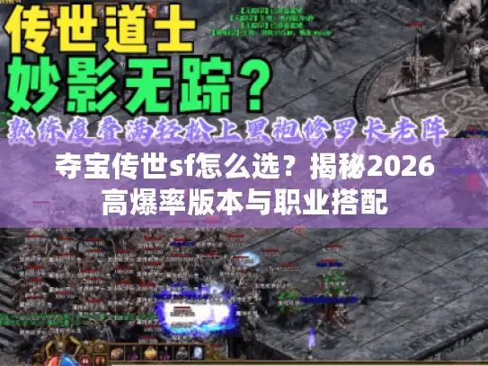 夺宝传世sf怎么选？揭秘2026高爆率版本与职业搭配