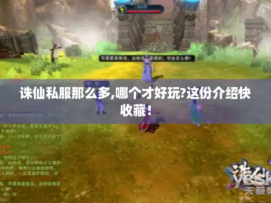 诛仙私服那么多,哪个才好玩?这份介绍快收藏！