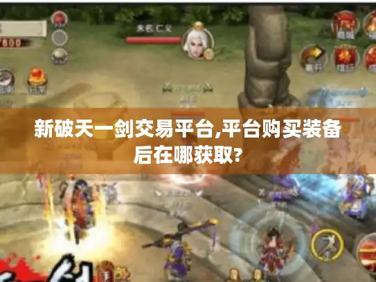 新破天一剑交易平台,平台购买装备后在哪获取?