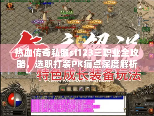 热血传奇私服sf123三职业全攻略，选职打装PK痛点深度解析