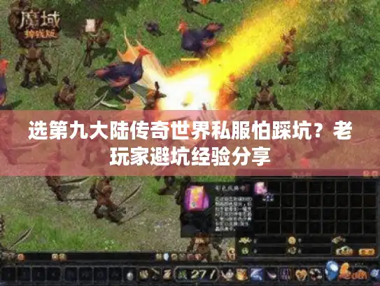 选第九大陆传奇世界私服怕踩坑？老玩家避坑经验分享
