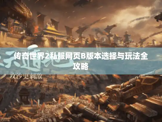 传奇世界2私服网页B版本选择与玩法全攻略