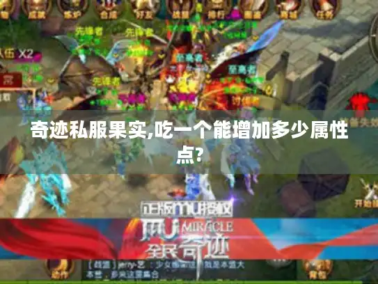 奇迹私服果实,吃一个能增加多少属性点?