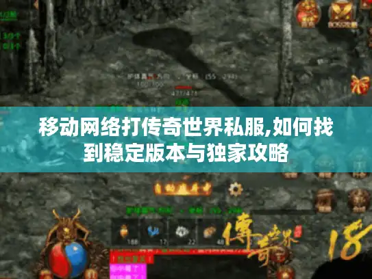 移动网络打传奇世界私服,如何找到稳定版本与独家攻略 移动网络打传奇世界私服,如何找到稳定版本与独家攻略