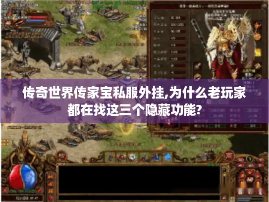 传奇世界传家宝私服外挂,为什么老玩家都在找这三个隐藏功能?