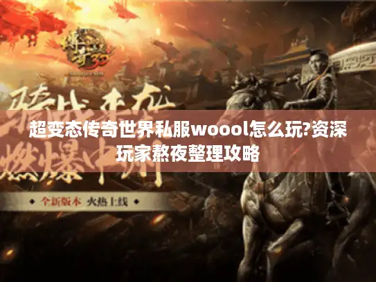 超变态传奇世界私服woool怎么玩?资深玩家熬夜整理攻略