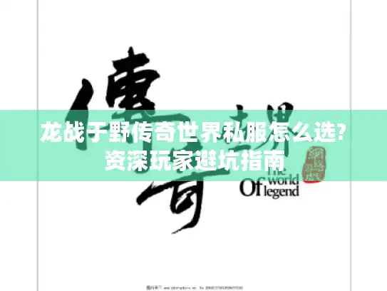 龙战于野传奇世界私服怎么选?资深玩家避坑指南 龙战于野传奇世界私服怎么选?资深玩家避坑指南