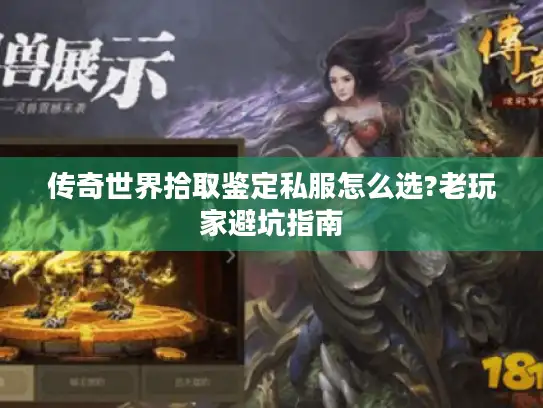 传奇世界拾取鉴定私服怎么选?老玩家避坑指南 传奇世界拾取鉴定私服怎么选?老玩家避坑指南