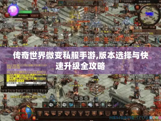 传奇世界微变私服手游,版本选择与快速升级全攻略