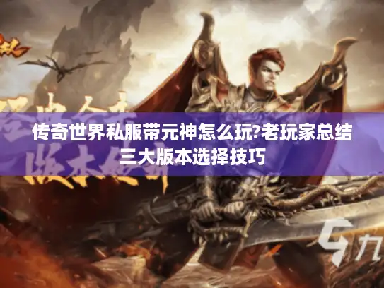 传奇世界私服带元神怎么玩?老玩家总结三大版本选择技巧