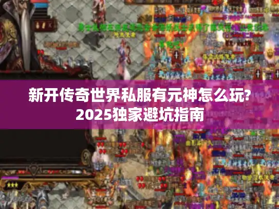 新开传奇世界私服有元神怎么玩?2025独家避坑指南