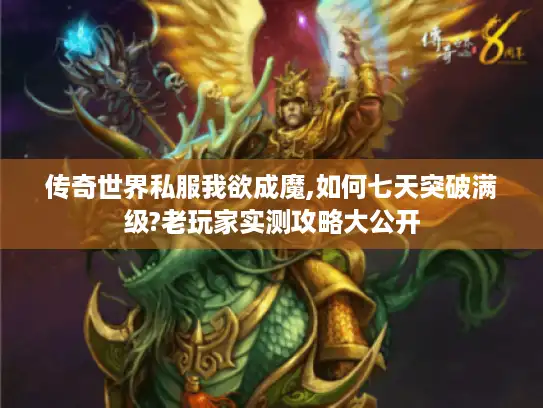 传奇世界私服我欲成魔,如何七天突破满级?老玩家实测攻略大公开 传奇世界私服我欲成魔,如何七天突破满级?老玩家实测攻略大公开