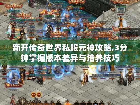 新开传奇世界私服元神攻略,3分钟掌握版本差异与培养技巧