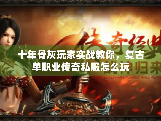 十年骨灰玩家实战教你，复古单职业传奇私服怎么玩