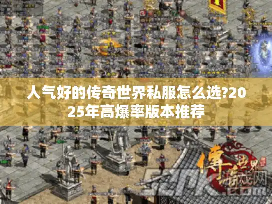 人气好的传奇世界私服怎么选?2025年高爆率版本推荐