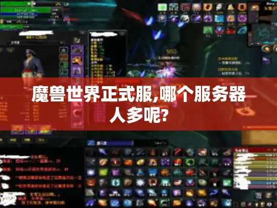 魔兽世界正式服,哪个服务器人多呢?
