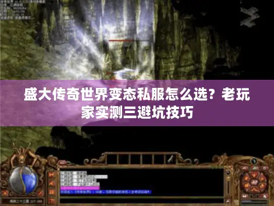 盛大传奇世界变态私服怎么选？老玩家实测三避坑技巧