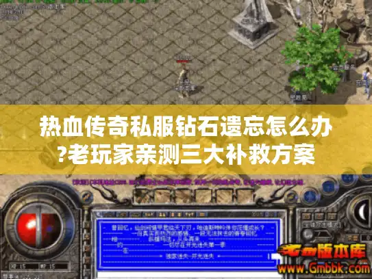 热血传奇私服钻石遗忘怎么办?老玩家亲测三大补救方案