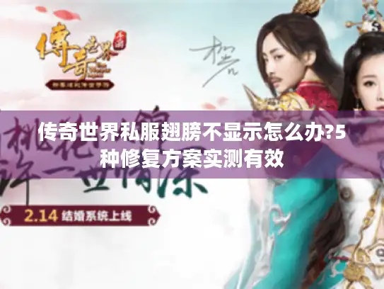 传奇世界私服翅膀不显示怎么办?5种修复方案实测有效