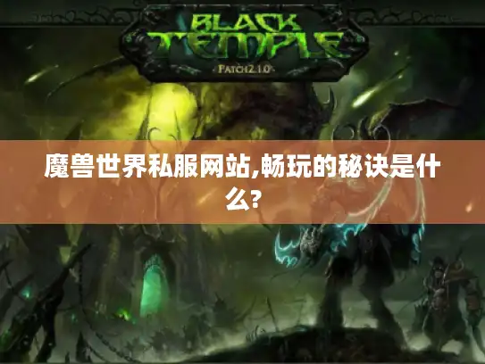 魔兽世界私服网站,畅玩的秘诀是什么?