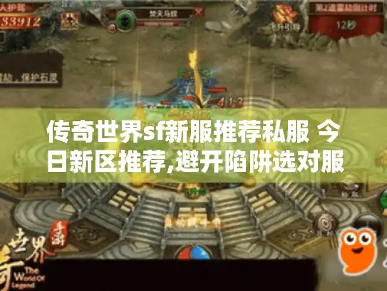 传奇世界sf新服推荐私服 今日新区推荐,避开陷阱选对服