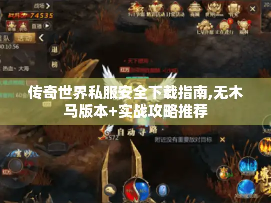 传奇世界私服安全下载指南,无木马版本+实战攻略推荐