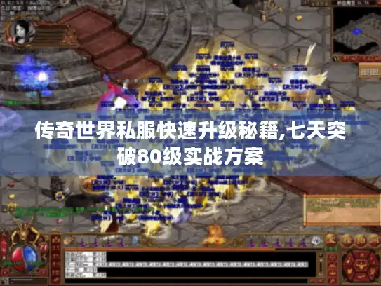 传奇世界私服快速升级秘籍,七天突破80级实战方案