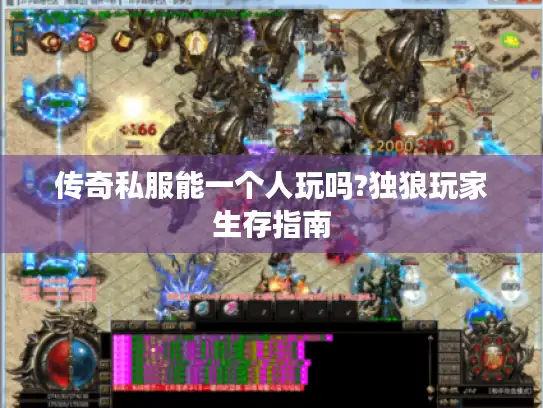 传奇私服能一个人玩吗?独狼玩家生存指南