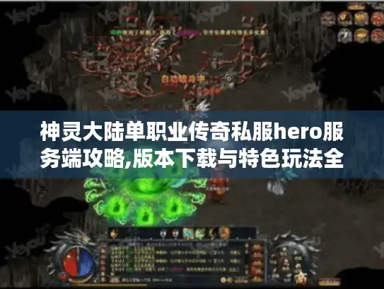 神灵大陆单职业传奇私服hero服务端攻略,版本下载与特色玩法全解析