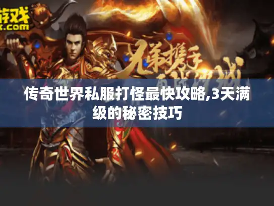 传奇世界私服打怪最快攻略,3天满级的秘密技巧