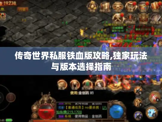 传奇世界私服铁血版攻略,独家玩法与版本选择指南