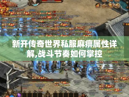 新开传奇世界私服麻痹属性详解,战斗节奏如何掌控