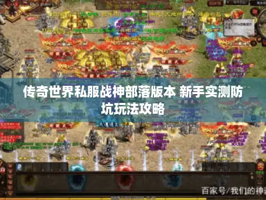 传奇世界私服战神部落版本 新手实测防坑玩法攻略