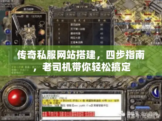 传奇私服网站搭建,四步指南,老司机带你轻松搞定 传奇私服网站搭建,四步指南,老司机带你轻松搞定