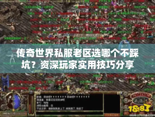 传奇世界私服老区选哪个不踩坑？资深玩家实用技巧分享