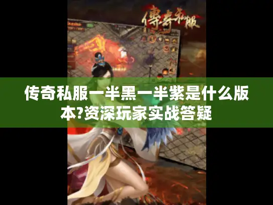 传奇私服一半黑一半紫是什么版本?资深玩家实战答疑