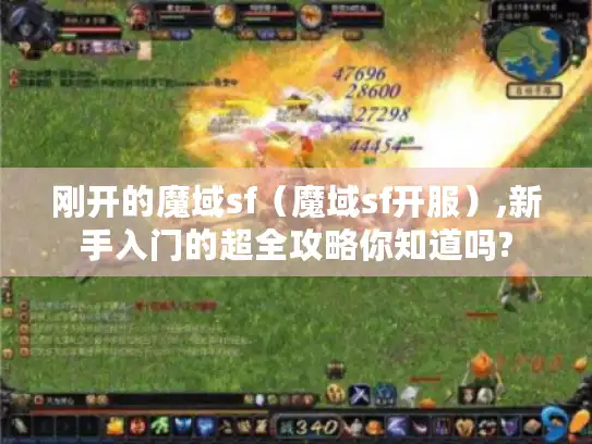 刚开的魔域sf（魔域sf开服）,新手入门的超全攻略你知道吗?