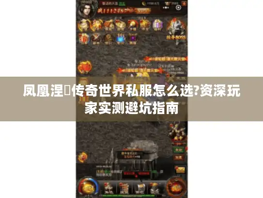 凤凰涅槃传奇世界私服怎么选?资深玩家实测避坑指南