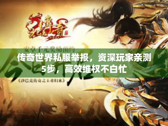 传奇世界私服举报,资深玩家亲测5步,高效维权不白忙 传奇世界私服举报,资深玩家亲测5步,高效维权不白忙
