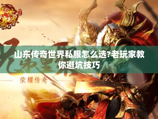 山东传奇世界私服怎么选?老玩家教你避坑技巧