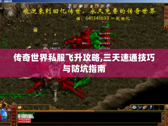传奇世界私服飞升攻略,三天速通技巧与防坑指南