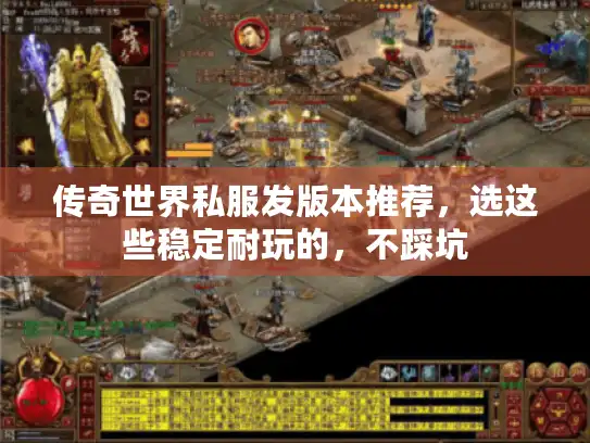 传奇世界私服发版本推荐，选这些稳定耐玩的，不踩坑