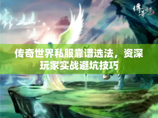 传奇世界私服靠谱选法，资深玩家实战避坑技巧