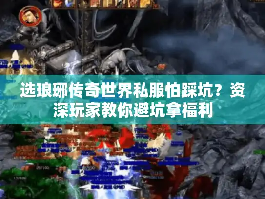 选琅琊传奇世界私服怕踩坑？资深玩家教你避坑拿福利