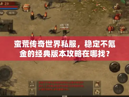 蛮荒传奇世界私服，稳定不氪金的经典版本攻略在哪找？